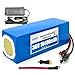 LOLRKO 36V 10Ah Ebike Battery Built-in 25A BMS,36V Lithium-Ion Replacement Battery,Waterproof Design,Brave The Heat and Cold,1000+ Cycles,Perfectly Matched for 250W, 300W, 500W and 600W Motors
