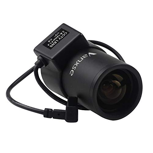 image for Vanxse 2.8-12mm 1/3 Auto-iris Varifocal Lens Cs-Mount Dc Drive for CCT
