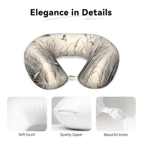 Almohada de espuma viscoelástica para cuello 30 cm miniatura 4