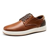 Bruno Marc Men's Casual Dress Sneaker Formal Shoes,Size 11,Brown,BMUMFN2505