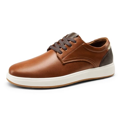 Bruno Marc Men's Casual Dress Sneaker Formal Shoes 11 Brown