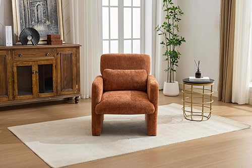 Sillón Plegable Textil Naranja miniatura 4