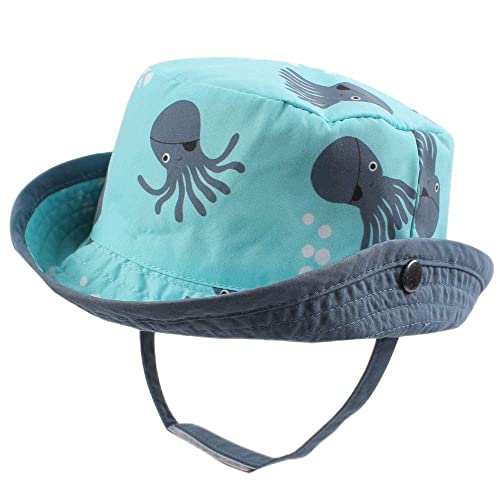 Image of Baby Boy Bucket Toddler Kids Sun Hat UPF 50+ Wide Brim Outdoor Beach Caps Play hat