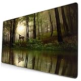 PRODUKTMERKMALE: Dieses Mauspad verfügt über ein dickes Design,eine starke Haftung, ist langlebig und komfortabler zu bedienen.Es kann effektiv verhindern,dass Maus und Tastatur verrutschen und sich bewegen.Unabhängig von Empfindlichkeit oder Sensortyp stellt diese unglaubliche Mausmatte sicher,dass Sie es sind Immer die Kontrolle über Ihr Spiel oder Ihren Betrieb.