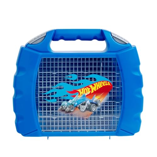 Theo Klein 2823 Hot Wheels Sammelkoffer I Stabiler Koffer mit Staufächern für bis zu 30 Autos I Praktischer, robuster Tragegriff I Maße: 26,6 cm x 32 cm x 8,8 cm I Spielzeug für Kinder ab 3 Jahren Theo Klein 2823 Hot Wheels Sammelkoffer I Stabiler Koffer mit Staufächern für bis zu 30 Autos I Praktischer, robuster Tragegriff I Maße: 26,6 cm x 32 cm x 8,8 cm I Spielzeug für Kinder ab 3 Jahren