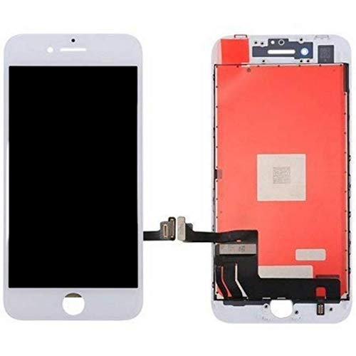 Image of Compatible for Apple iPhone 8+ (White) LCD Display+Touch Screen Combo Folder