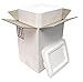 Hazmat Shipping Kit, 7.75 in, PK4