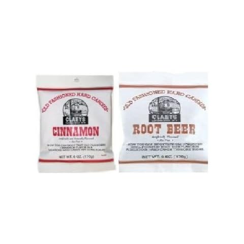 Claeys Root Beer and Cinnamon Set (1-6oz Bag of Each) Cover