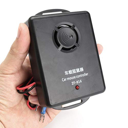 UseMost 12V Car Truck Engine Ultrasonic Pest Mousetrap Rodent Control Repeller Deterrent