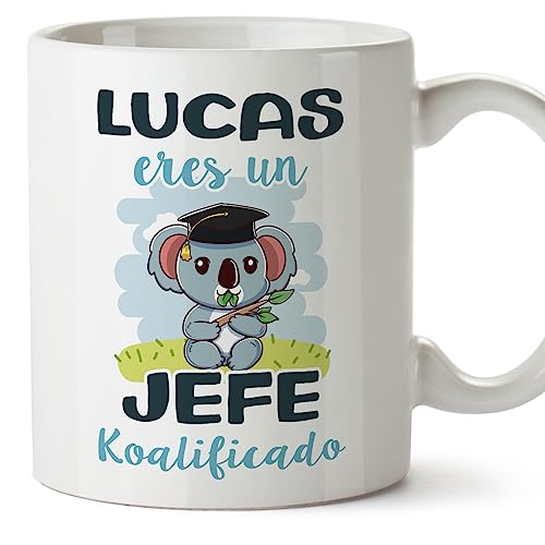 MUGFFINS Tazas Personalizadas para JEFE - En Español -