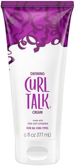 Curl Talk Ṅöẗ Ÿöüṛ Ṁöẗḧëṛ Frizz Control Defining Curl Cream, 6 fl oz - (One Pack)
