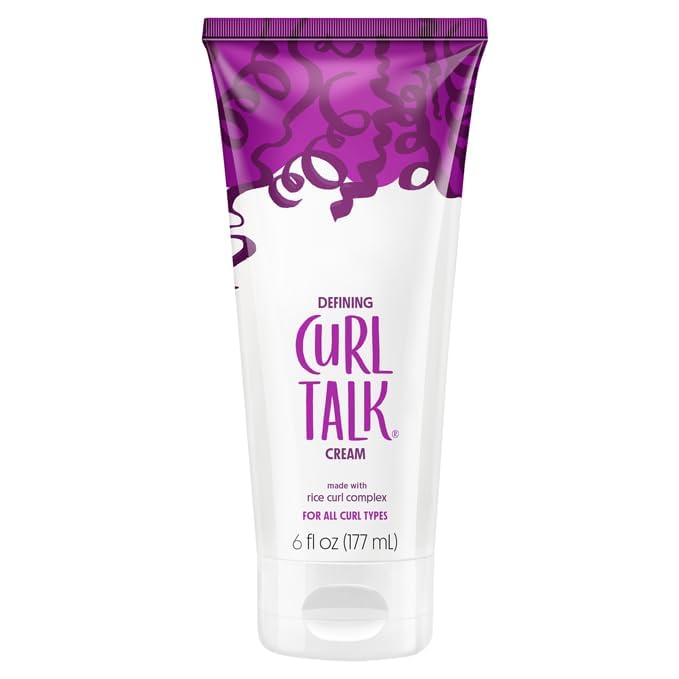 Curl Talk Ṅöẗ Ÿöüṛ Ṁöẗḧëṛ Frizz Control Defining Curl Cream, 6 fl oz - (One Pack)
