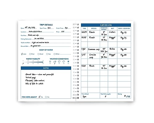 Fishing Log Book, The Perfect Logbook to record all your Trip Details and Catches - Image 3