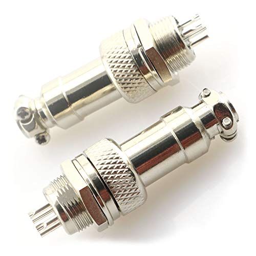 Conector Aviación DGZZI GX12 4 Pines Pack 10 miniatura 5