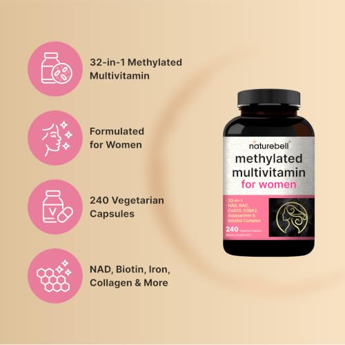 NatureBell Methylated Multivitamin for Women