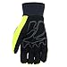 Cat® CAT012224 Hi-Vis Work Gloves – Green, Medium, Synthetic Palm Gloves w/Touchscreen Fingertips, Adjustable Strap, Padded Palm