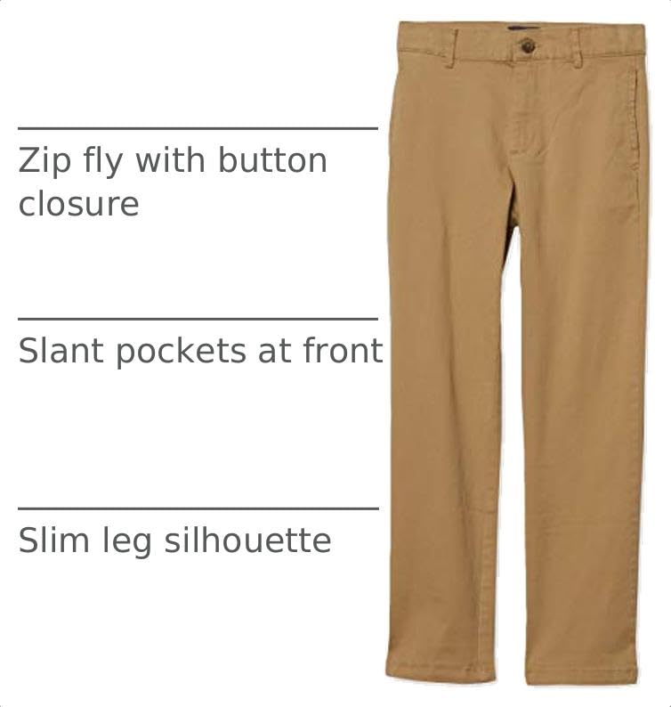 Image of The Children's Place Boys Stretch Chino Pants