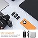COMICA Vimo C2 Wireless Lavalier Microphone, 2.4G Dual Transmitter Noise Cancellation, 8HR 656FT Wireless Mic for YouTube Video Recording Online Class Live-Stream Vlog on Camera Smartphone PC