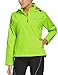 baleaf Fahrradjacke Damen Regenjacke Wasserdicht Atmungsaktiv Wanderjacke Windbreaker Sommerjacke Outdoor Jacken Leichte Windjacke Trekking Regenjacke Radjacke Fluorescent Gelb L