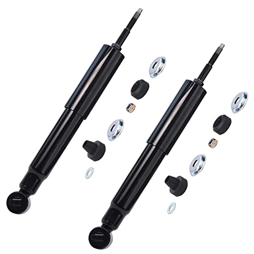 Image of Detroit Axle - 2WD Front 2pc Shock Absorbers for Ford F-150 F-250 Expedition Lincoln Navigator, 2 Complete Shock Absorbers Assembly Replacement