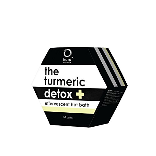 Kaia Naturals Detox Hot Bath, Turmeric, 4.5 Ounce