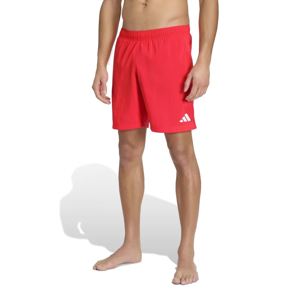 adidas Men's Swim 8 Inch Swimwear, Lucid red, XS