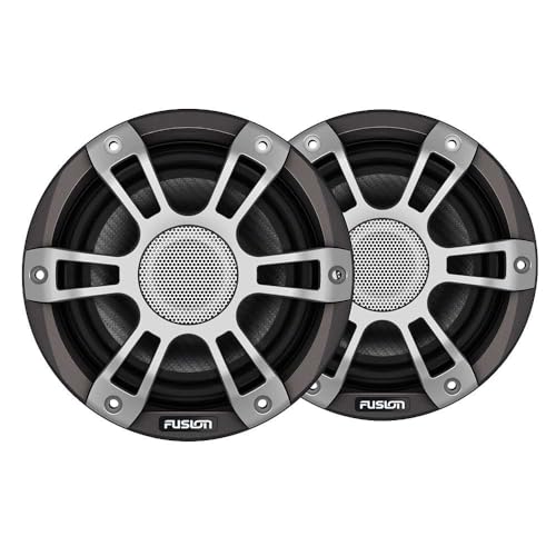 Image of Garmin Fusion® Signature Series 3i Marine Coaxial Speakers, 6.5" 230-watt Coaxial Sports Gray Marine Speakers (Pair)