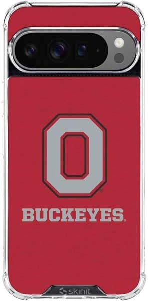 Skinit Clear Phone Case Compatible with Google Pixel 10 Pro XL - Officially Licensed Ohio State University OSU Design