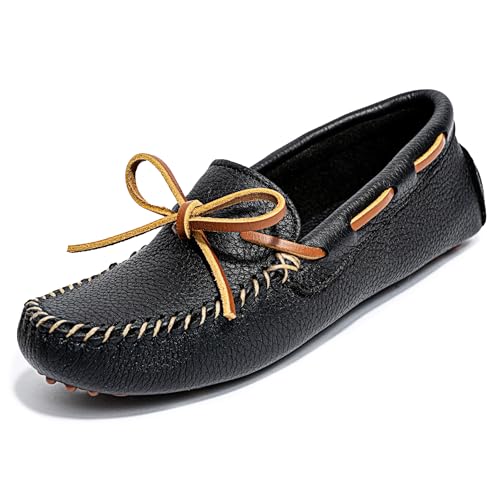 Mocassins Minnetonka Classicdriver en cuir premium et finitions main