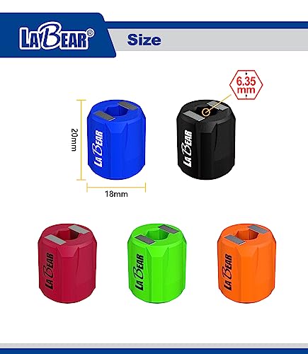 LABEAR -Black Demagnetizer/Magnetizer for Screwdriver Bits and Tips, Makes Tools Magnetic with Powerful Rare-Earth Magnet