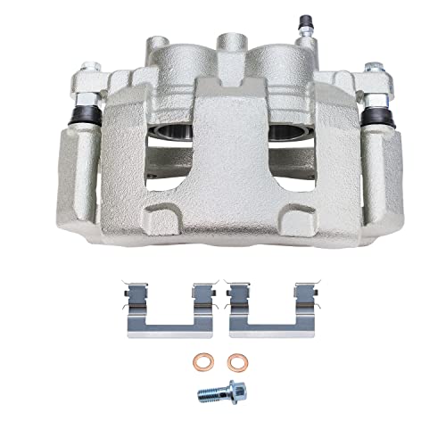 Image of Detroit Axle - Front Brake Pads Left Disc Caliper Replacement for 2006-2013 Chevrolet Impala Monte Carlo lucerne - 3pc Set