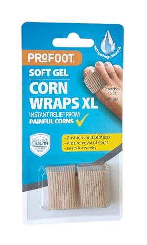 Image of Profoot SoftGel Corn Wraps XL, Corn Relief, Pressure & Friction (1 Pack)
