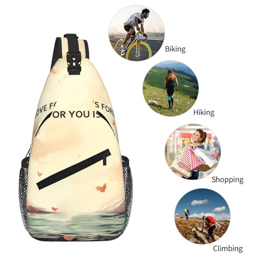 Mochila cruzada tipo bandolera para mujer y hombre miniatura 6