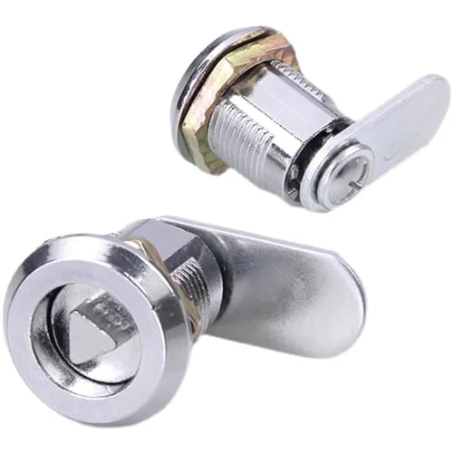 Serrure à clé MS705-20 pour petite boîte métallique et barillet de meuble en zinc
