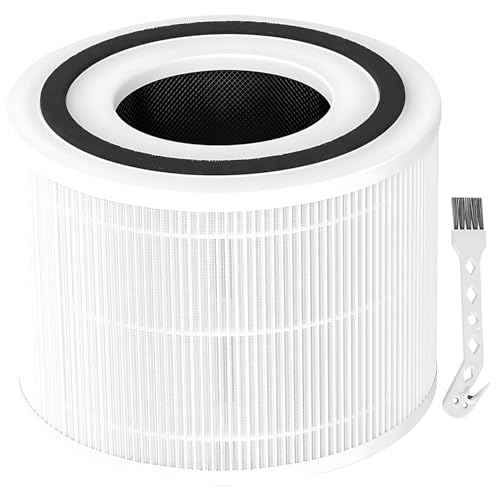 Replacement Filter for LEVOIT Core 300, Core 300S Air Purifier, Core 300-RF, Core P350, 3-in-1 Activated Carbon Filtration for Dust,Lint,Pollen,Pet Dander etc. Replace Part #Core P350-RF, 1-Pack
