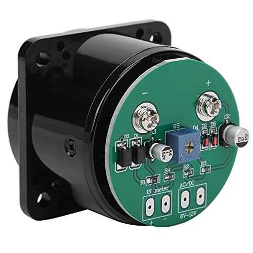 VU Meter, Amplificatore Altoparlanti Apparecchiatura Indicatore di livello audio Alta precisione per amplificatore stereo per altoparlanti dell'amplificatore(TS-45-Y DC500UA, Pisa Leaning Tower Type)