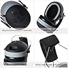 Bluetooth Hearing Protection NRR 25dB Integrated Microphone,Rechargeable Ear Protection with Bluetooth,Hands-Free Noise Cancelling Headphone,Safety Earmuffs for Mowing,Workshop Working(Gray)