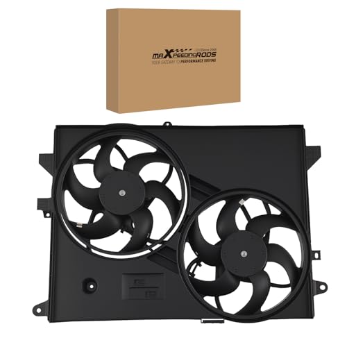 maXpeedingrods Radiator Cooling Dual Fan for Saturn Vue 2008-2010 89019134, for Chevrolet Captiva Sport 2012 89019135 GM3115218