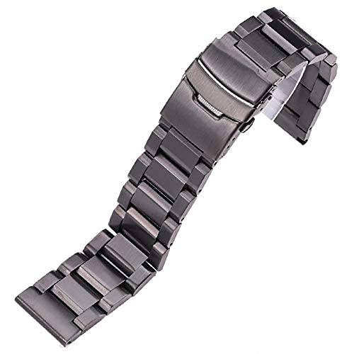 Lien de Montre en Acier Inoxydable Or pour remplacer votre vieux bracelet usé 24mm