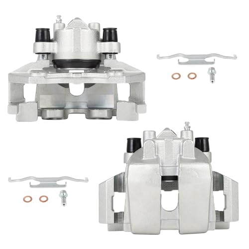 Image of SCITOO Front Brake Caliper With Bracket 19B3117, 19B3116 Compatible For Ford Escape 2005-2009, For Mazda Tribute 2005 2006 2008 2009, For Mercury Mariner 2007-2009