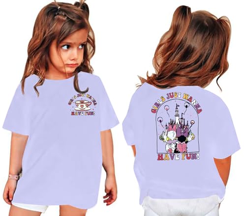 Image of Magical Shirt for Girl: Magic Kingdom Prinecess Tshirt Princess Shirts Youth Girls Cute Family Vacation Trip Tee
