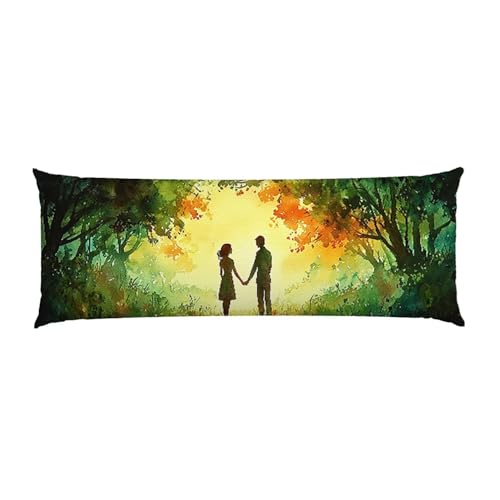 Jo[ @̃Jbv P[X DwO ŔG肪ǂ  Qp Q ӂӂ QԂT|[g ƒp lGΉ O Q body pillow  傫 jp ONbV ܂ 150x50cm