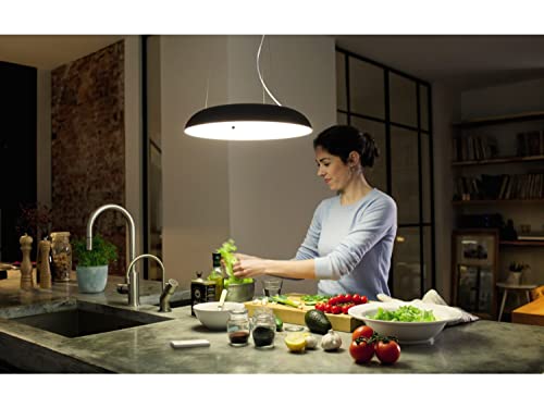 Philips Hue White Ambiance AMAZE Suspension 39W - Blanc, compatible Bluetooth (télécommande incluse), fonctionne avec Alexa, Google Assistant et Apple Homekit