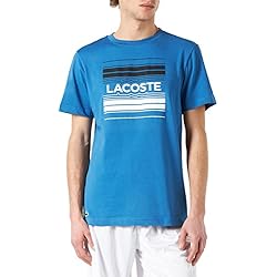 Lacoste TH0851 Camiseta, Vaporeux, S para Hombre