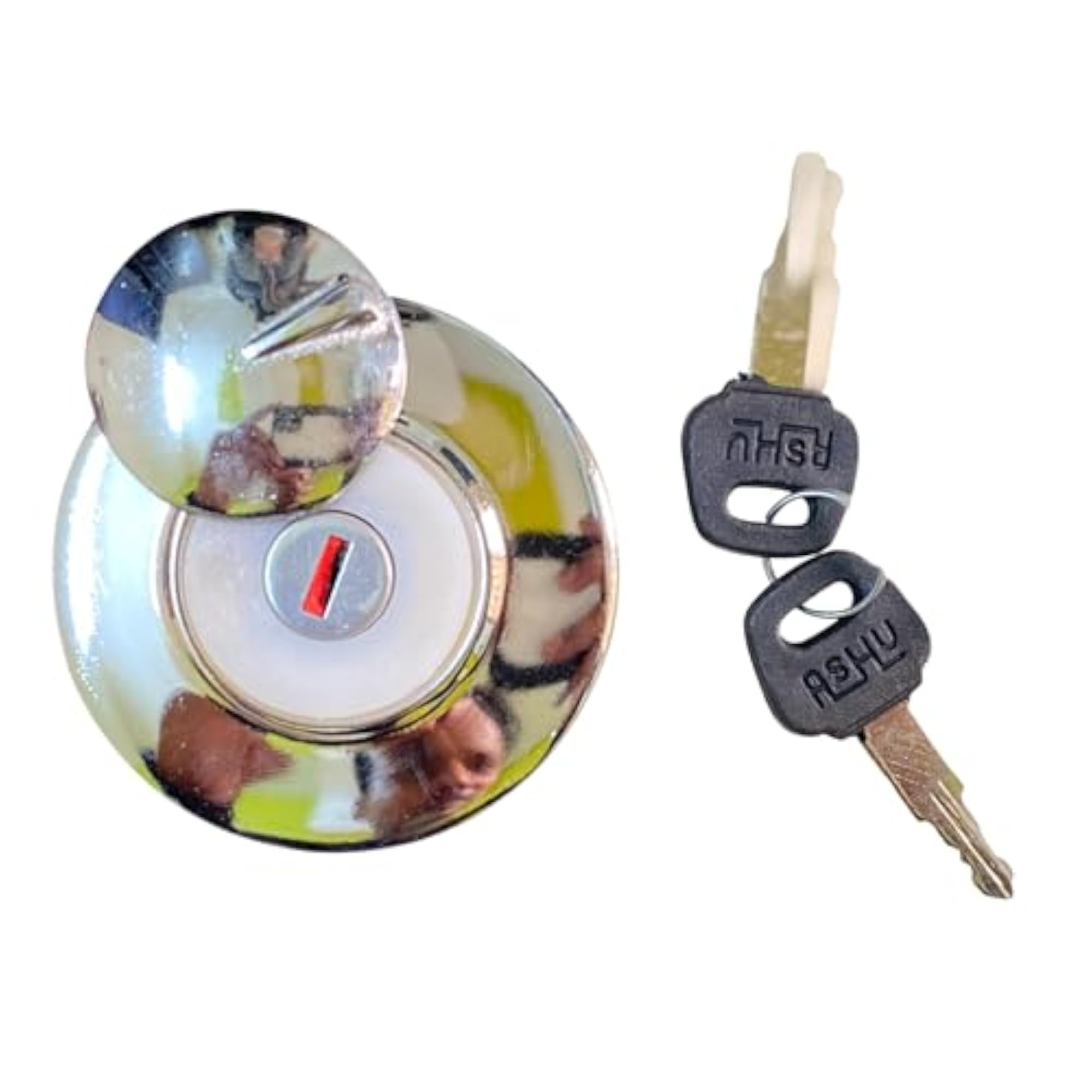 Heavy-Duty Petrol Tank Cap Lock