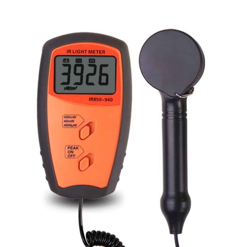 UV340B UVA/UVB Light Meter - 290-390nm, 0.5s Response, 0-40 mW/cm2 Range - Research & Safety Grade UV Radiation Monitor