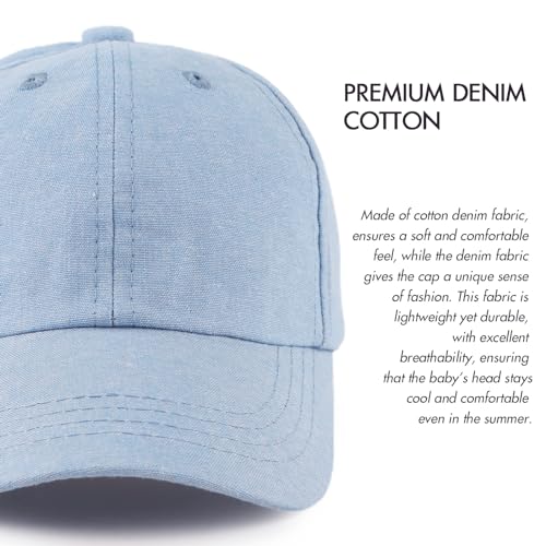 JANGANNSA Cotton Toddler Baseball Cap Baby Boy Sun Hat for Kids Girls Baseball Hats3