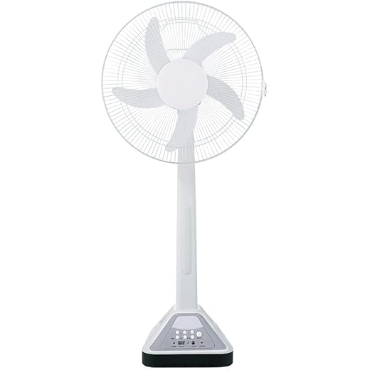 Drumstone 12V Charging Fan with 14 18 Inch Blades Rechargeab