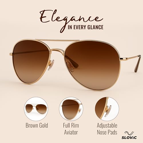 Image of SLOVIC Sunglasses for Men Stylist | UV Protection Goggles for Man | Lightweight & Durable Polycarbonate Material | Unisex Gift for Man & Women | Mens Fashion Sunglasses