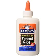Elmers Washable School Glue 4 Fl Oz/118 Ml Pack of 12 D132 E304-12PK